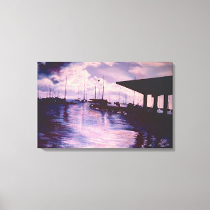 Impressão Em Tela Porto de Fort de France