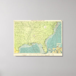 Impressão Em Tela Portos atlânticos americanos do sul