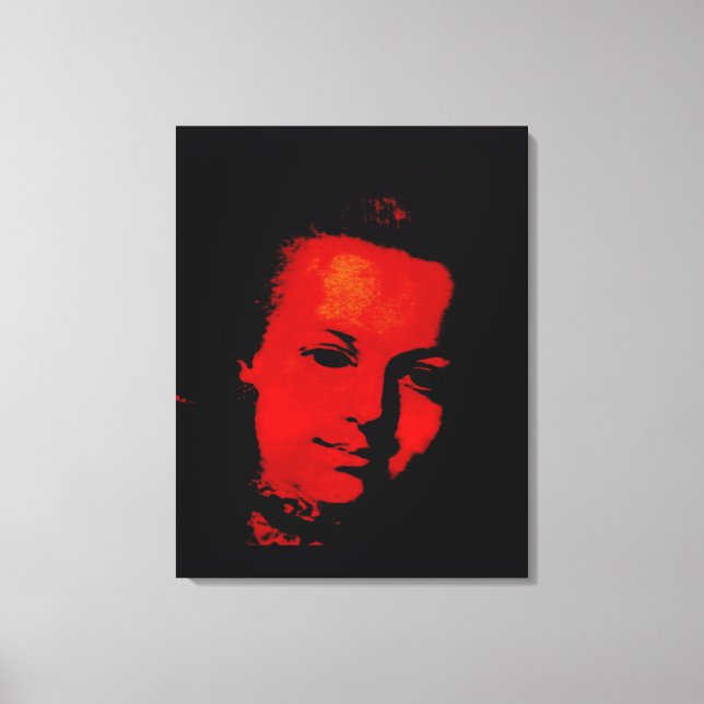 Impressão Em Tela Portrait of Marie Antoinette Maria Antonia Austria (Frente)