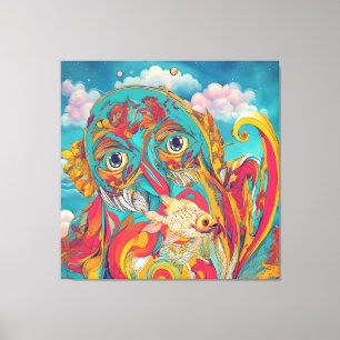 Impressão Em Tela Poseidon