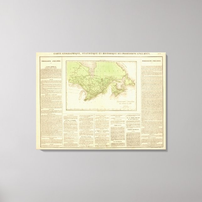 Impressão Em Tela Posse em inglês (Frente)