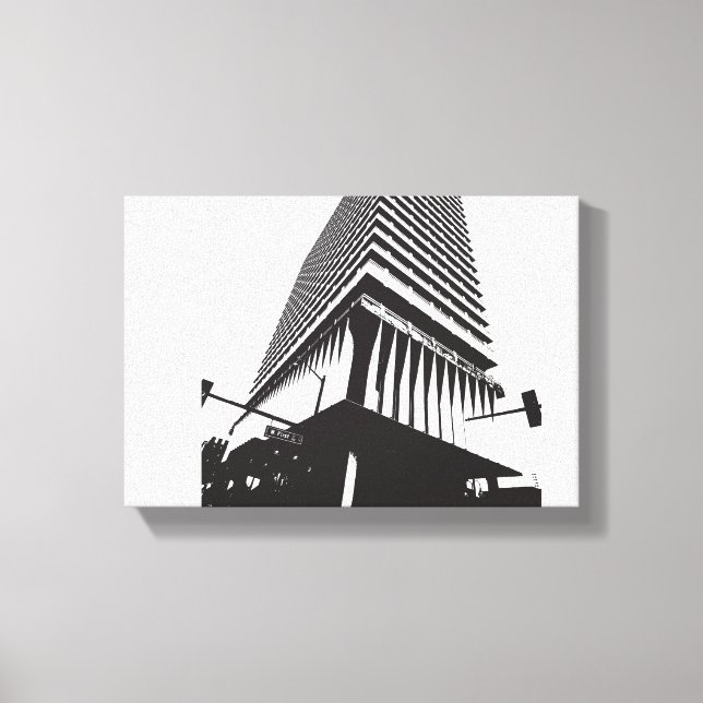 Impressão Em Tela Poster abstrato (Frente)