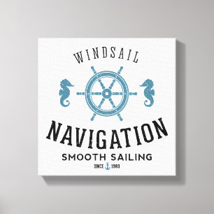 Impressão Em Tela Poster da navegação de Windsail