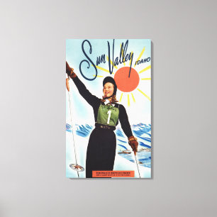 Impressão Em Tela Poster da propaganda de Gretchen Fraser