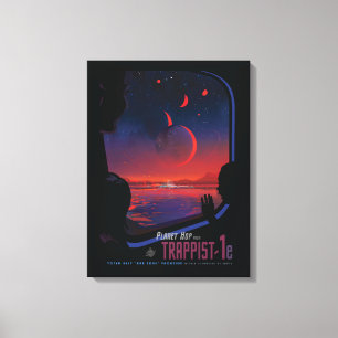 Impressão Em Tela Poster de Espaço Retroativo - Os Visualizadores Ob