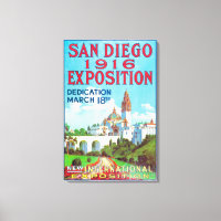 Poster de Exposição Internacional de San Diego