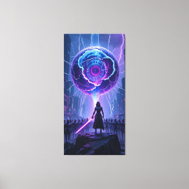 Impressão Em Tela Poster de Metamorfosis Sci-Fi - Guerreiro Fúturo