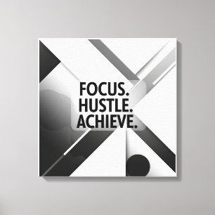 Impressão Em Tela Poster de Motivação para Office e Casa