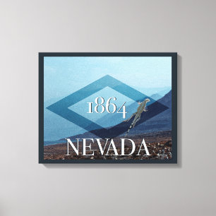 Impressão Em Tela Poster de Paisagem de Nevada