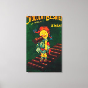 Impressão Em Tela Poster de Promocional de chocolate melhor