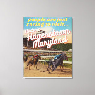 Impressão Em Tela Poster de Turismo Retroativo