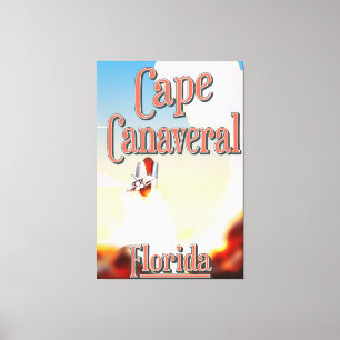 Impressão Em Tela poster de viagens de capa