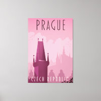 Poster de viagens de estilo de vintage da Repúblic
