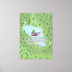 Impressão Em Tela Poster de viagens do esqui de Shymbulak Kazakhstan