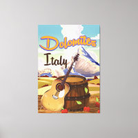 Poster de viagens Dolomites Itália