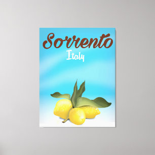 Impressão Em Tela Poster de viagens italiano das férias de Sorrento
