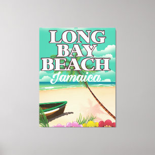 Impressão Em Tela Poster de viagens Jamaica de longa distância