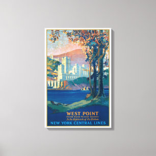 Impressão Em Tela Poster de viagens vintage Para Linhas Centrais De