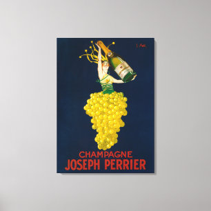 Impressão Em Tela Poster do promocional de Joseph Perrier Champagne