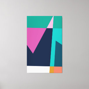 Impressão Em Tela Poster geométrica para o verão