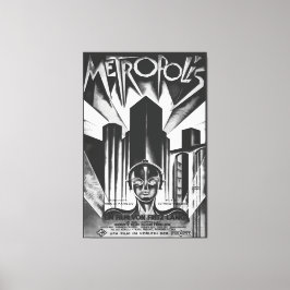 Impressão Em Tela Poster para o filme de ficção científica Metropol 