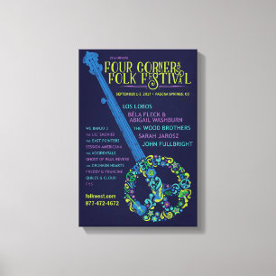 Impressão Em Tela Poster popular do festival de 2017 quatro cantos