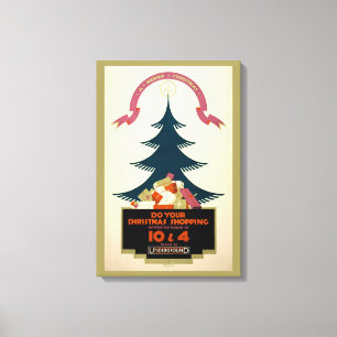 Impressão Em Tela Poster Promovendo Viagem por Londres