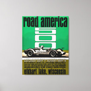 Impressão Em Tela Poster -Road America 500,