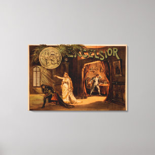 Impressão Em Tela Poster teatral #1 do jogo das maravalhas