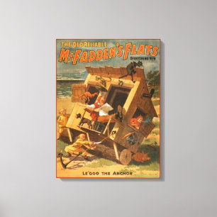 Impressão Em Tela Poster teatral dos apartamentos de McFadden