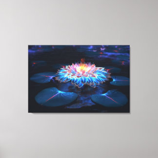 Impressão Em Tela Pote de Dourado (Noite)