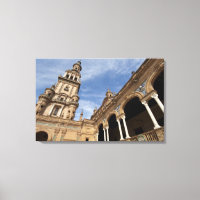 Praça de Espanha, Sevilha, Andaluzia, Espanha