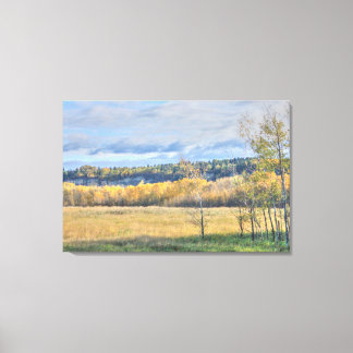 Impressão Em Tela Prado com Álamos