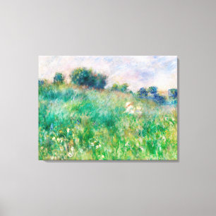 Impressão Em Tela Prado Verde por Renoir Pintura Impressionista