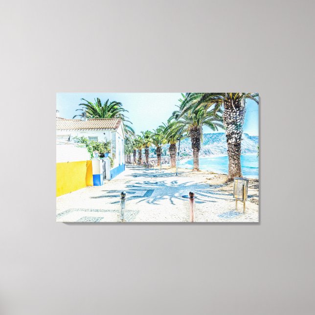 Impressão Em Tela Praia da Luz (Frente)