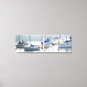 Impressão Em Tela Praia de Animais Selvagens de Aves Pelicanas