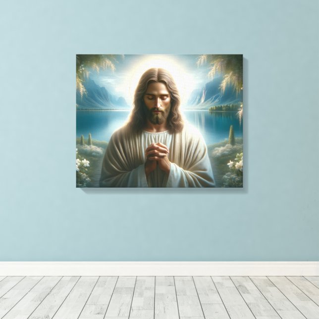 Impressão Em Tela Praia de Jesus (Insitu(piso de madeira))