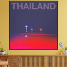 Impressão em Tela Praia de Koh Tao Tailândia à Noi