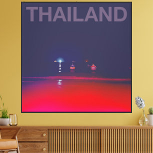 Impressão em Tela Praia de Koh Tao Tailândia à Noi