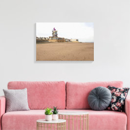 Impressão Em Tela Praia de Redcar e Beacon