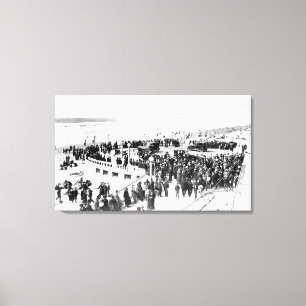 Impressão Em Tela Praia do beira-mar e fotografia 2 do passeio