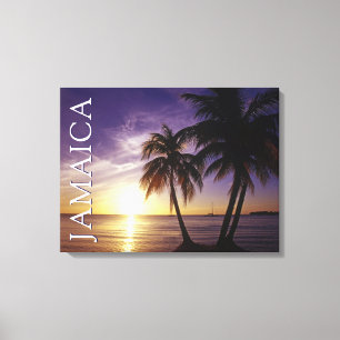 Impressão Em Tela Praias em Negril Jamaica