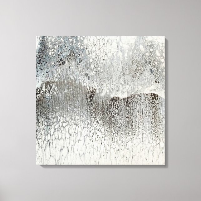 Impressão Em Tela Prateado (Frente)