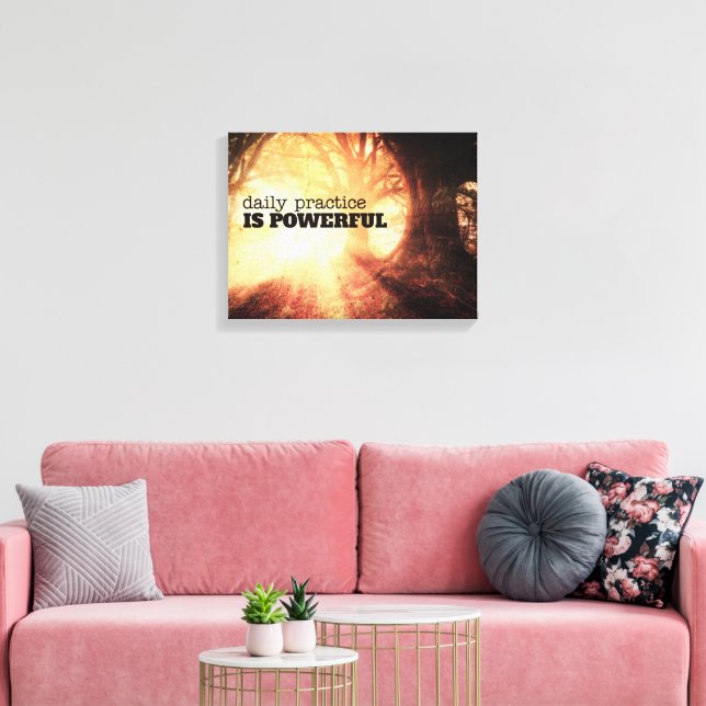 Impressão Em Tela Prática Diária (Insitu(Sala de estar))