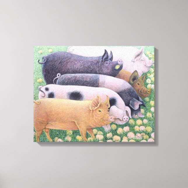 Impressão Em Tela Prazer Puro (Frente)