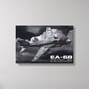 Impressão Em Tela Predador de EA-6B