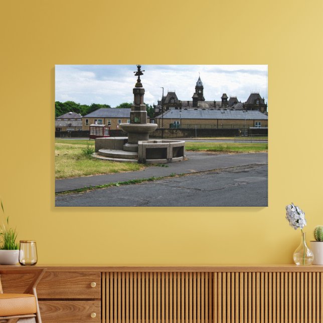 Impressão Em Tela Prescott Fountain, Halifax (Insitu(Sala de estar))