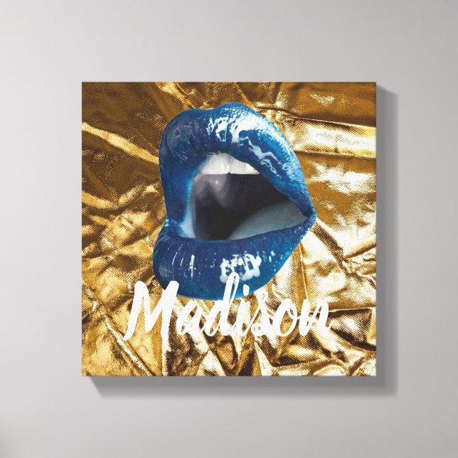 Impressão Em Tela Presente De Aniversário Personalizado Para Esposa, (Frente)