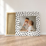 Impressão Em Tela Presente de beleza de pontos negros e fotos da fam<br><div class="desc">Presente de beleza de pontos negros e fotos da família moderna</div>