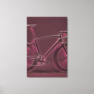 Impressão Em Tela presente de ciclismo de vintagem para ciclistas